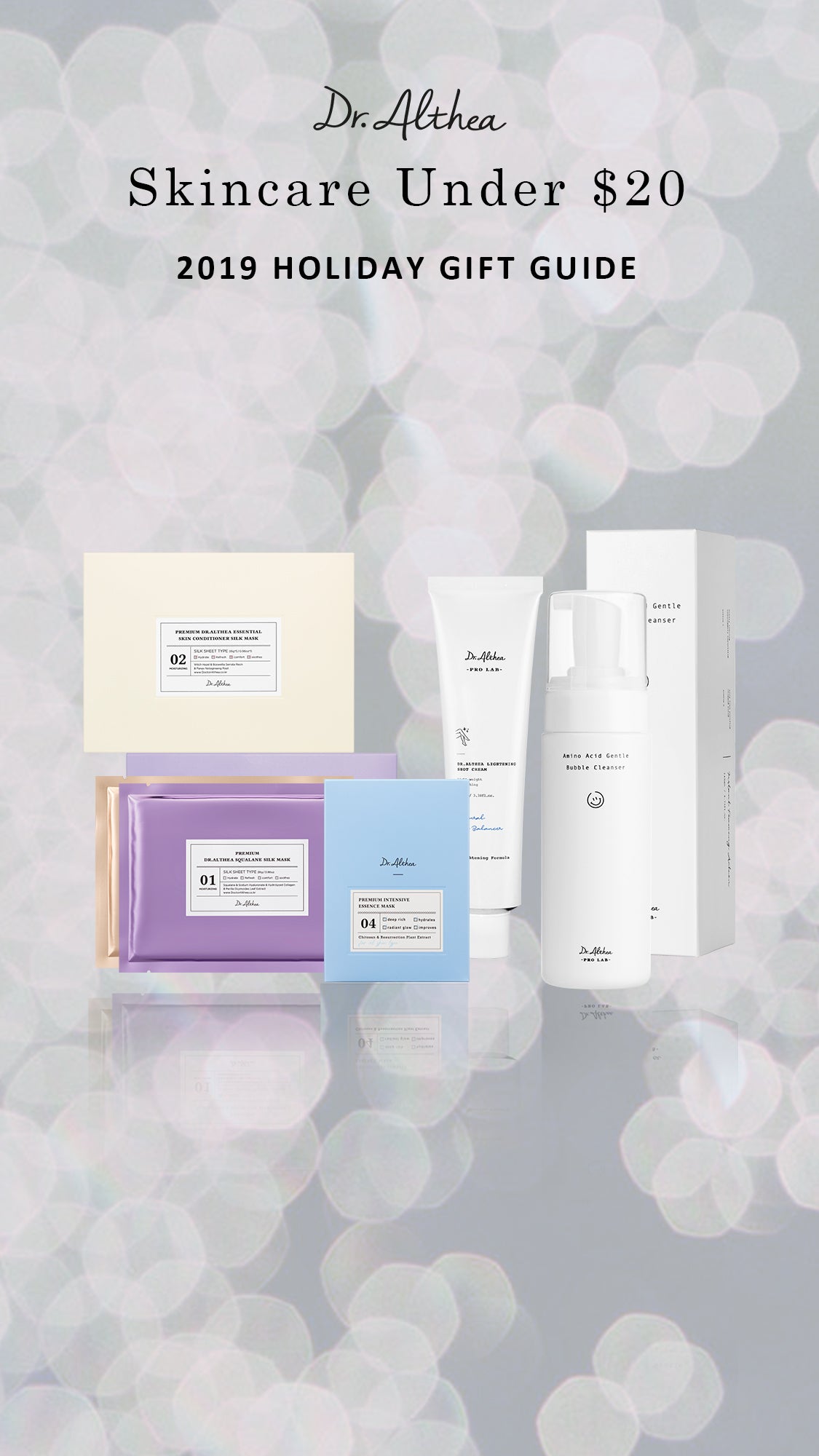 2019 Holiday K-Beauty Gift Guide: 5 Gift Worthy Dr.Althea Products Under $20