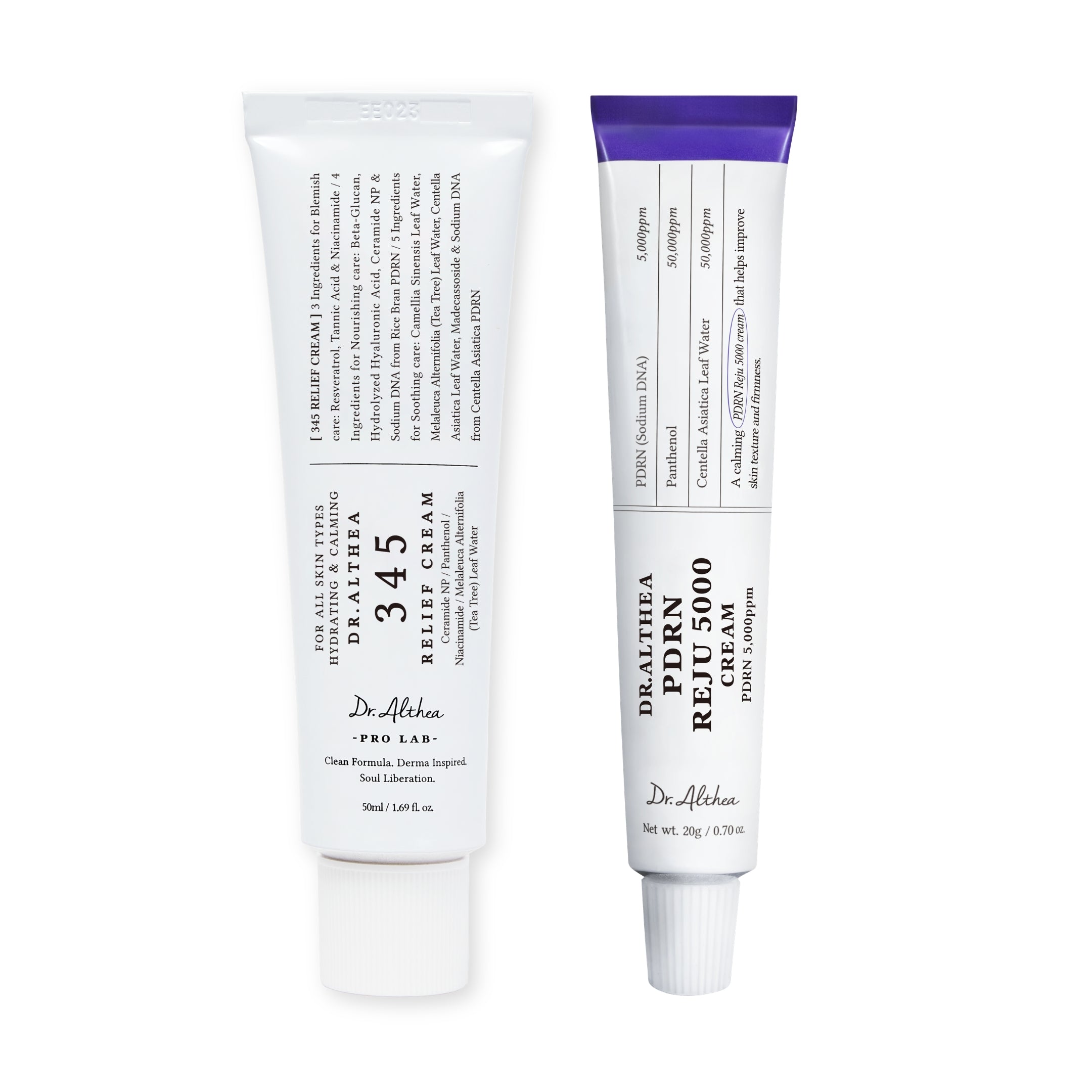 Dr.Althea Best-Selling Recovery Duo | Soothing & Firming Cream Set