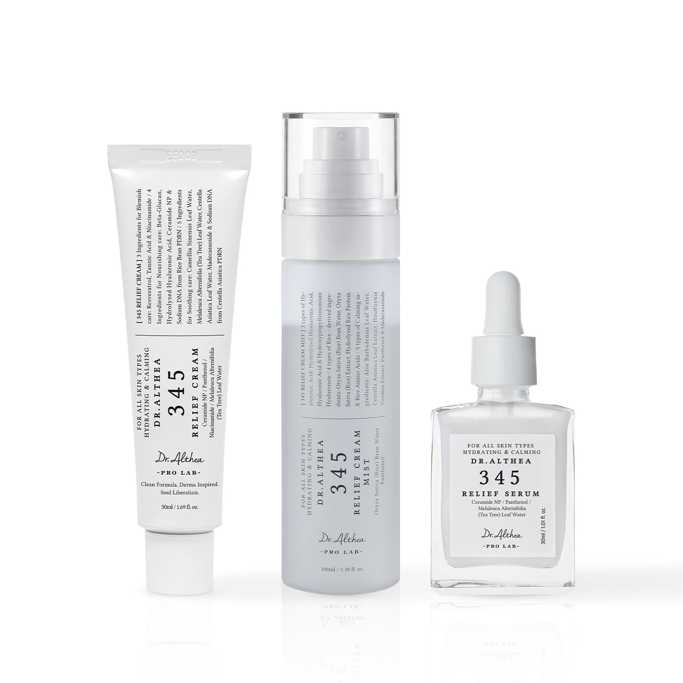 Dr.Althea 345 Relief Trio | Post-Acne Recovery Skincare | Korean
