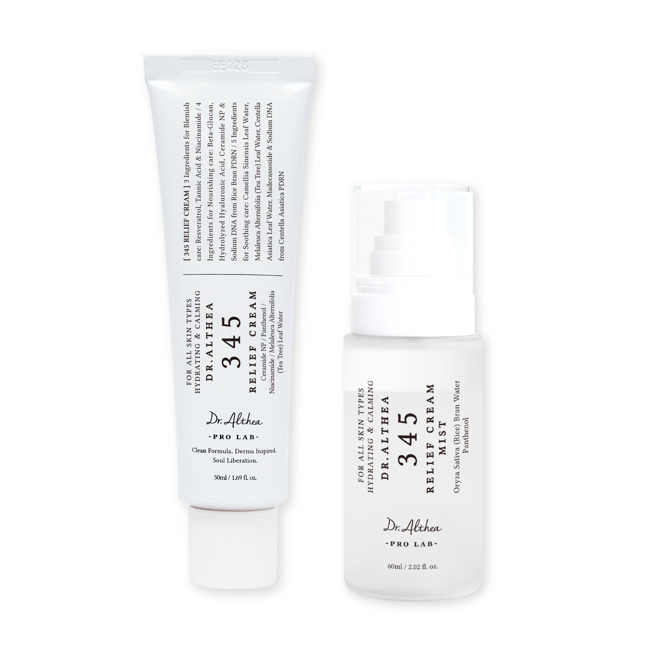 345 Relief Cream Duo (Mist 60ml)