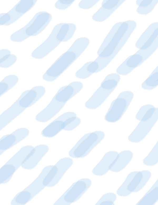 Free Downloadable Gift Wrap Patterns: Dr.Althea Blue Brush Strokes