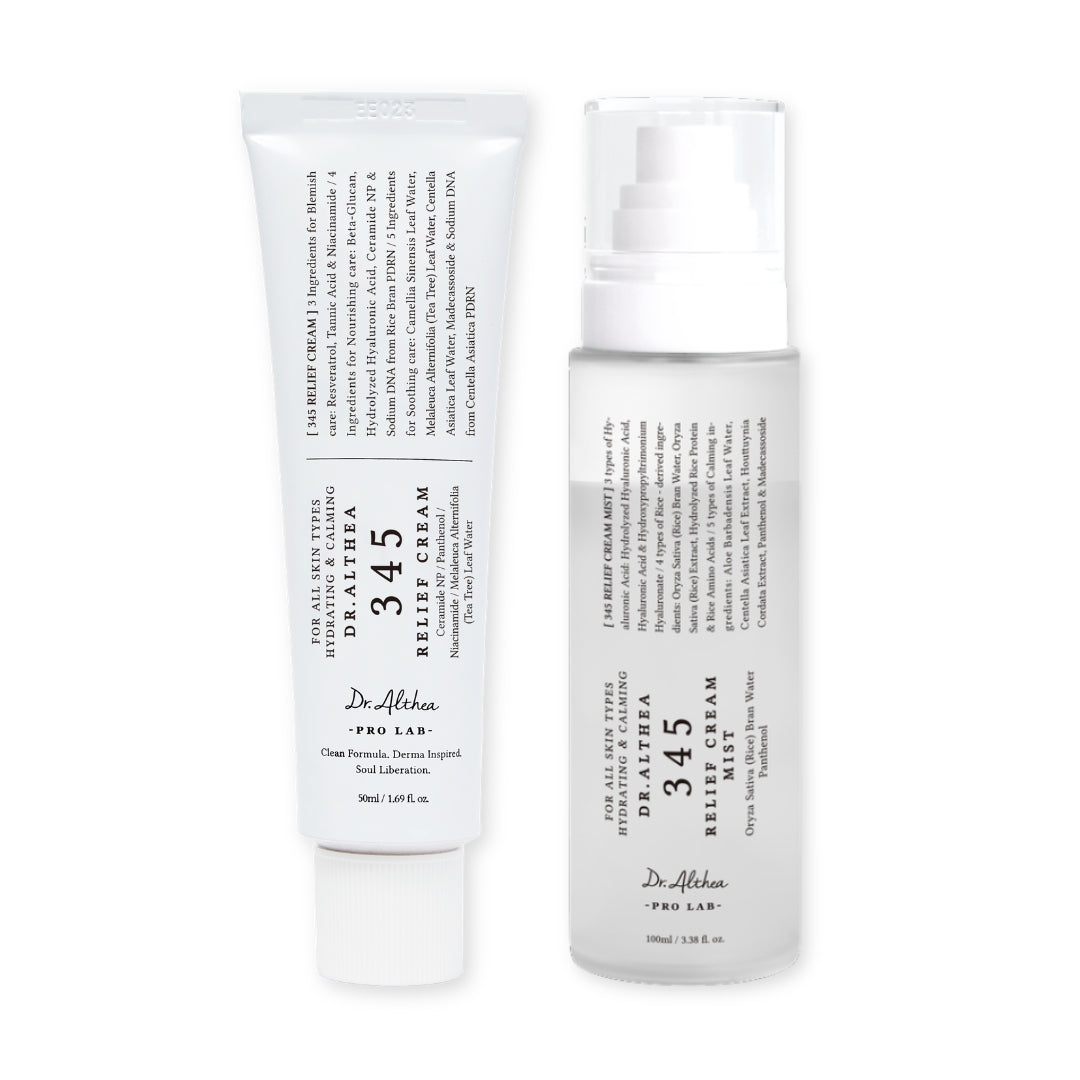 345 Relief Cream & Mist Duo