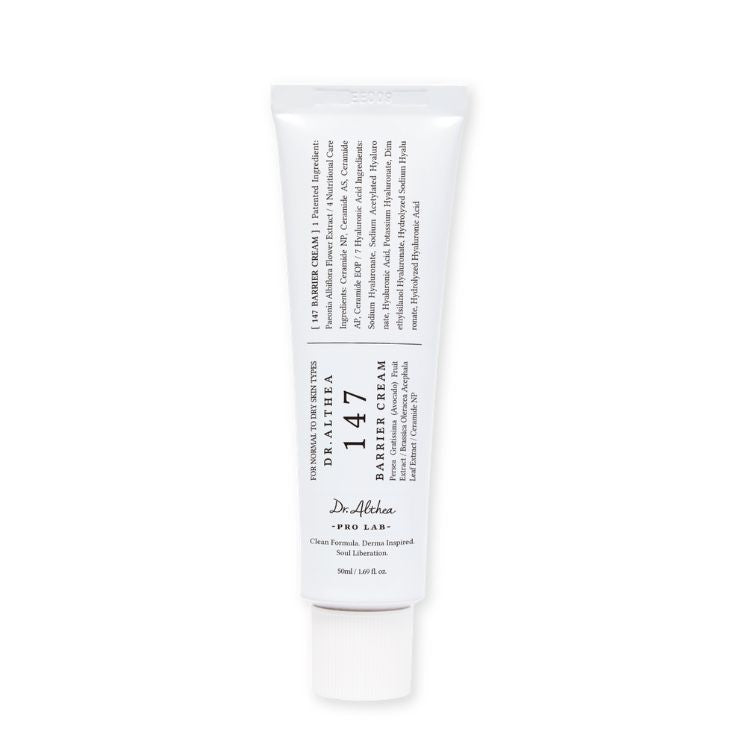 Embalagem oficial do Dr. Althea 147 Barrier Cream