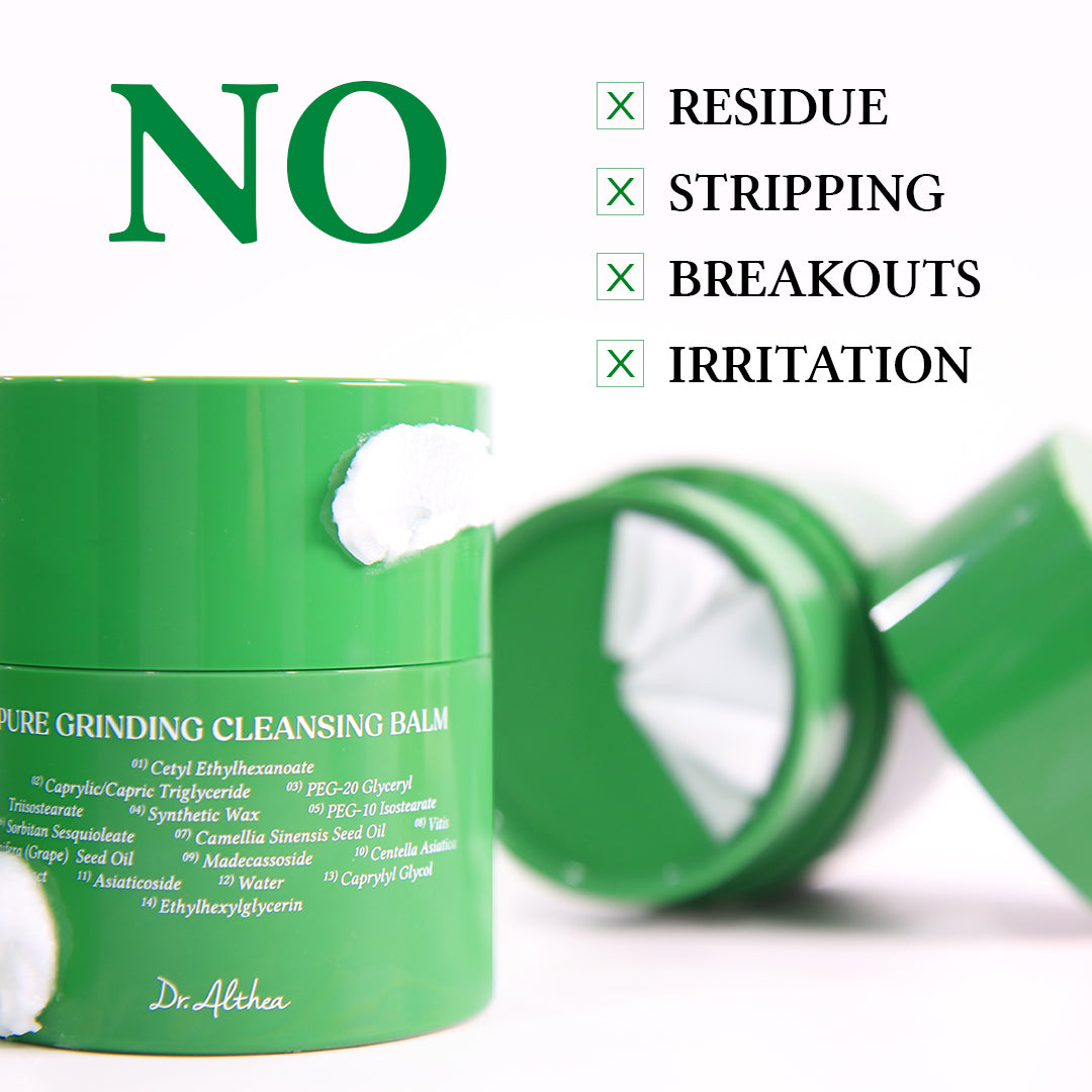 Cleanser and Hydration Set | 345 Relief Cream & Pure Grinding Cleansing Balm