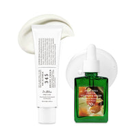 Post Acne Care Set (Gentle) | 345 Relief Cream & Gentle Vitamin C Serum