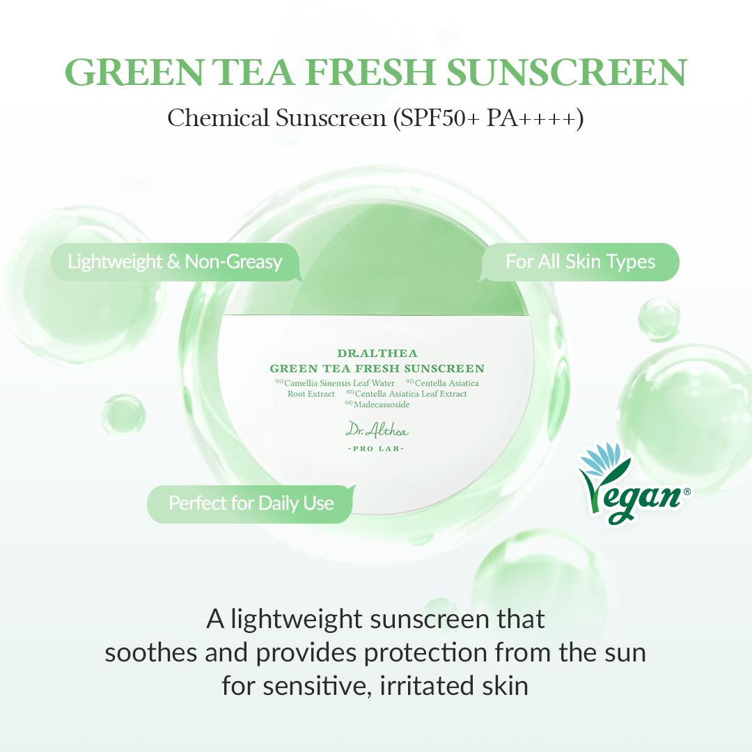 Green Tea Fresh Sunscreen DR ALTHEA green-tea-fresh-sunscreen-dr-althea