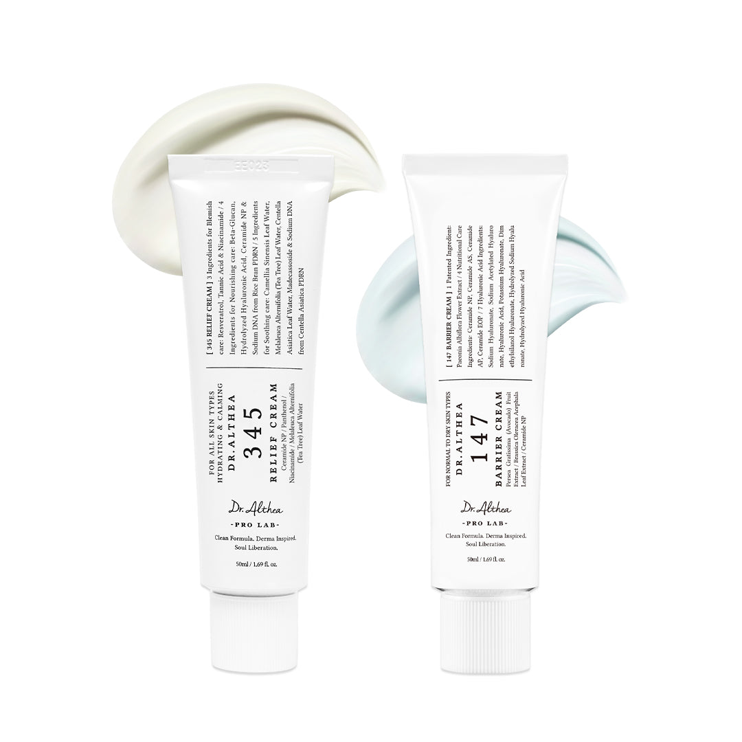 Dual Cream Set | 345 Relief Cream & 147 Barrier Cream