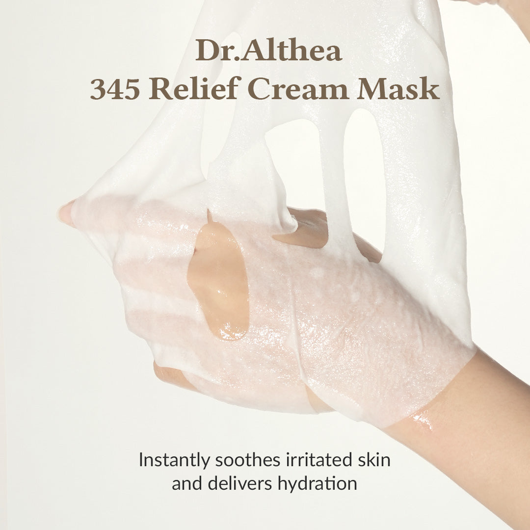 Dr.Althea 345 Relief Cream Mask (Pack of 4) | Face Mask & Travel