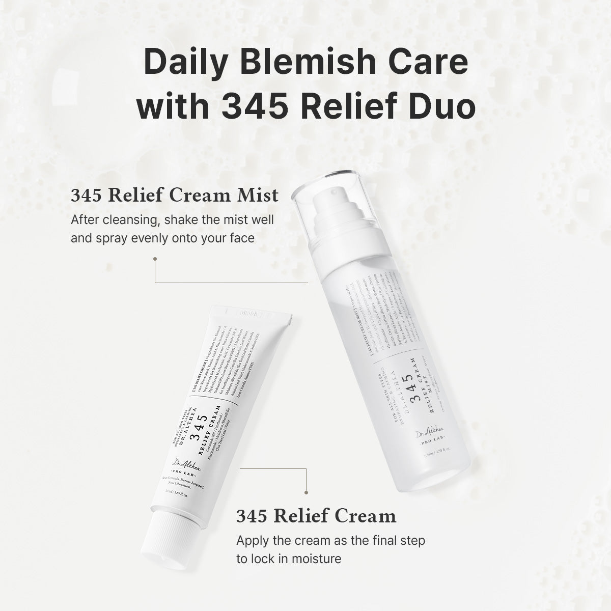 345 Relief Cream & Mist Duo