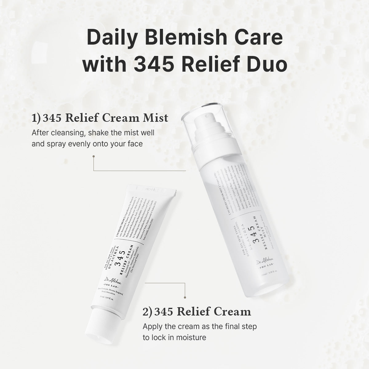 345 Relief Cream & Mist Duo
