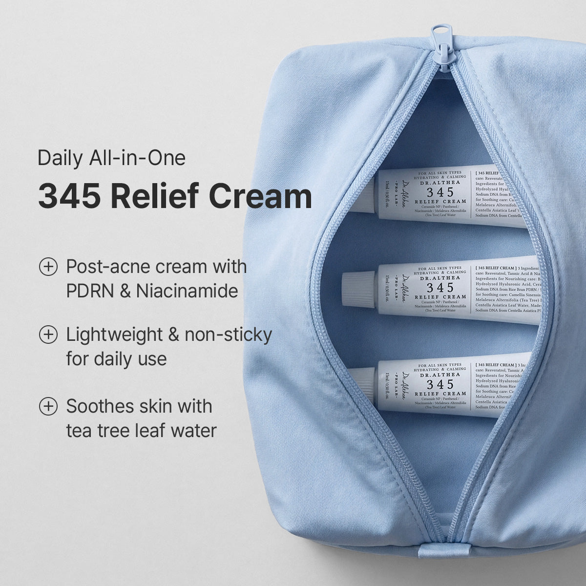 Dr.Alteha 345 Travel Kit | 345 Relief Cream & 345 Relief Cream