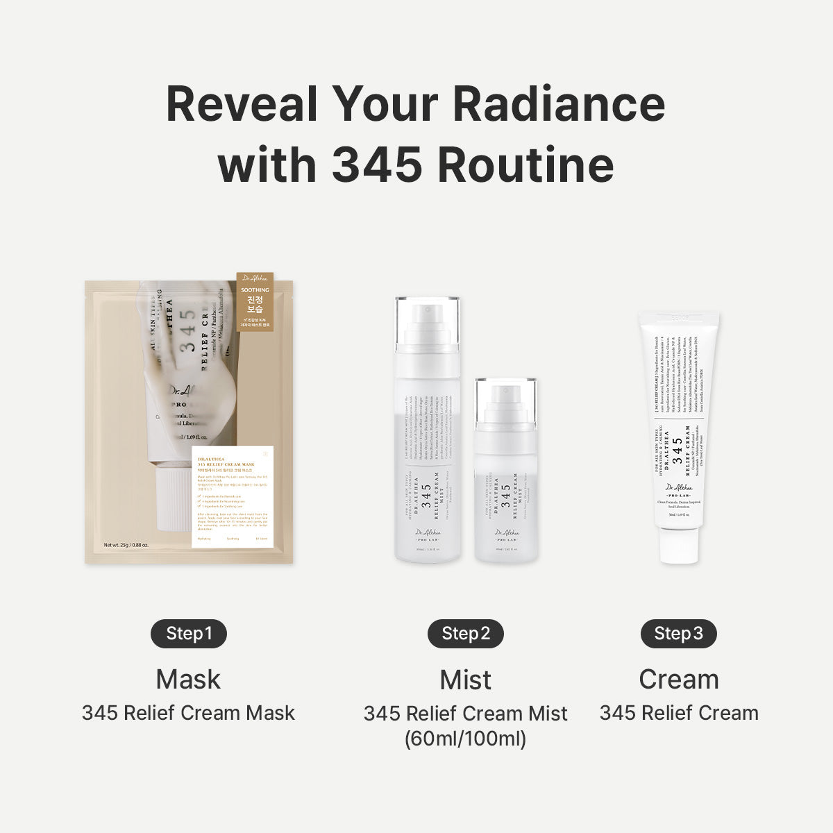 Dr.Althea 345 Relief Cream | Post Acne Face Moisturizer with