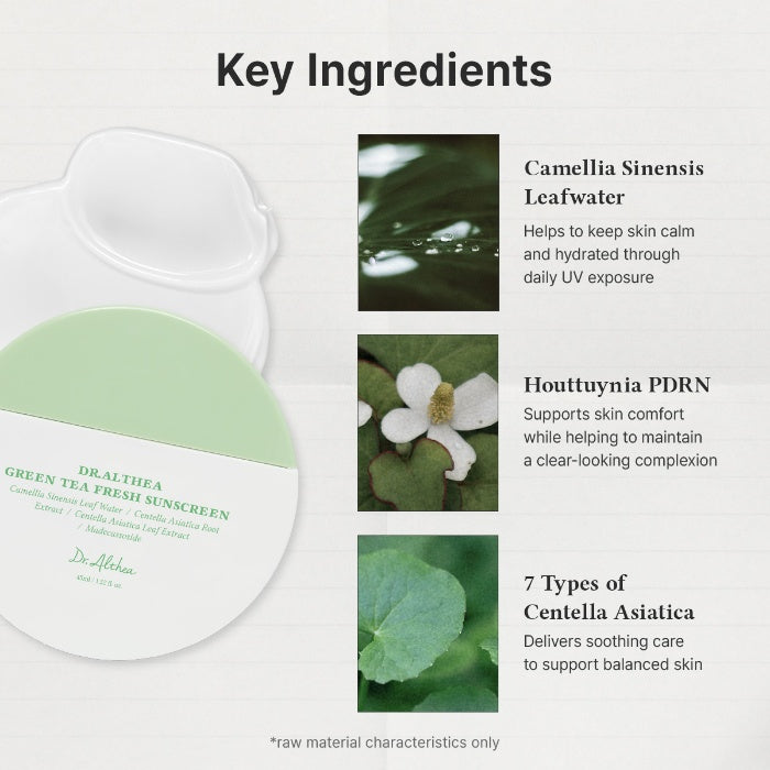 Green Tea Fresh Sunscreen