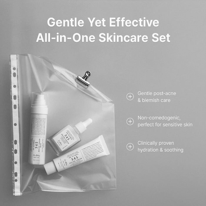 Dr.Althea 345 Relief Trio | Post-Acne Recovery Skincare | Korean