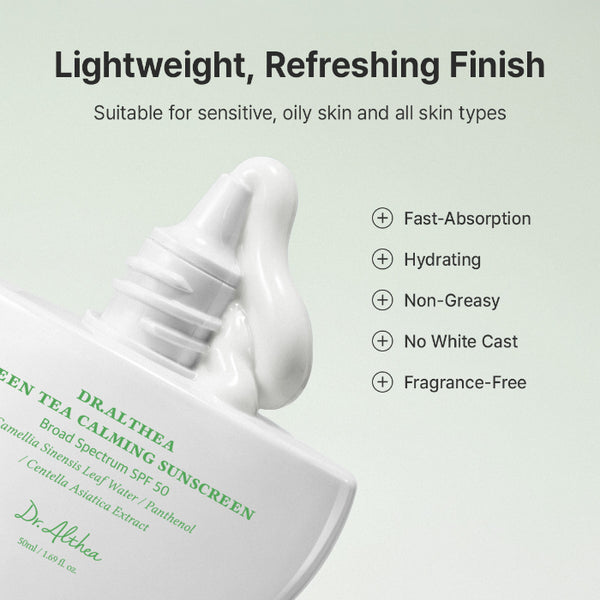 Green Tea Calming Sunscreen