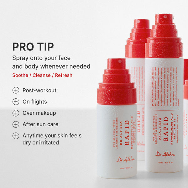 Rapid Hypochlorous Acid Rescue Mist