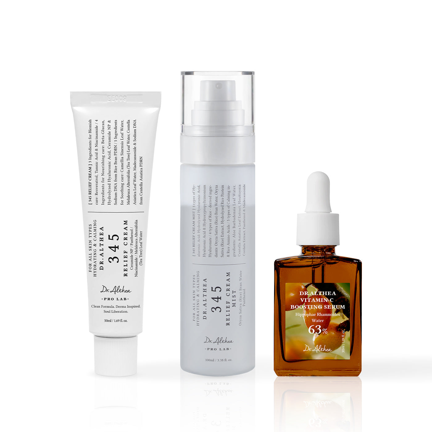 Dr.Althea 3-Step Acne Care Set (Boosting) | Korean Vegan Skincare