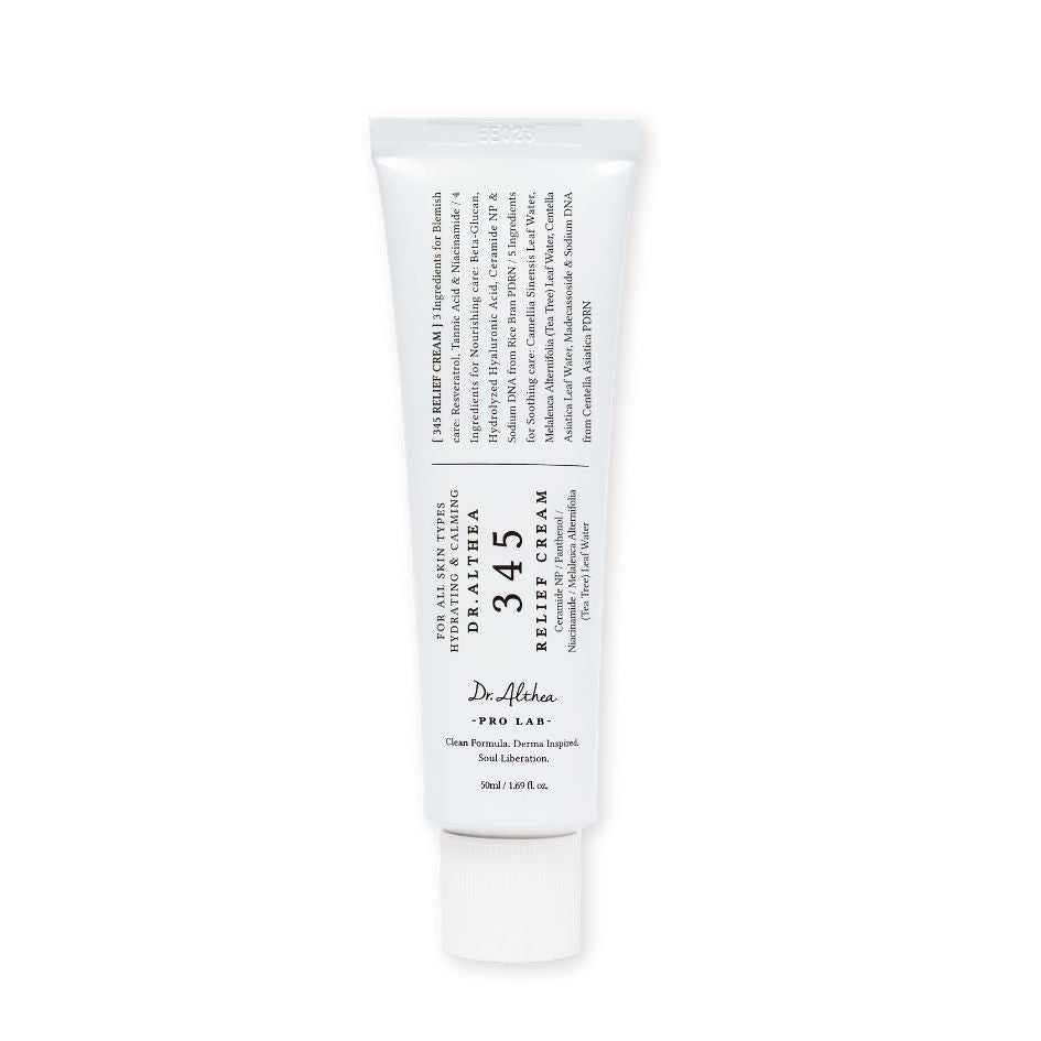 Dr. Althea 345 Relief Cream creme coreano para pele sensível e com acne
