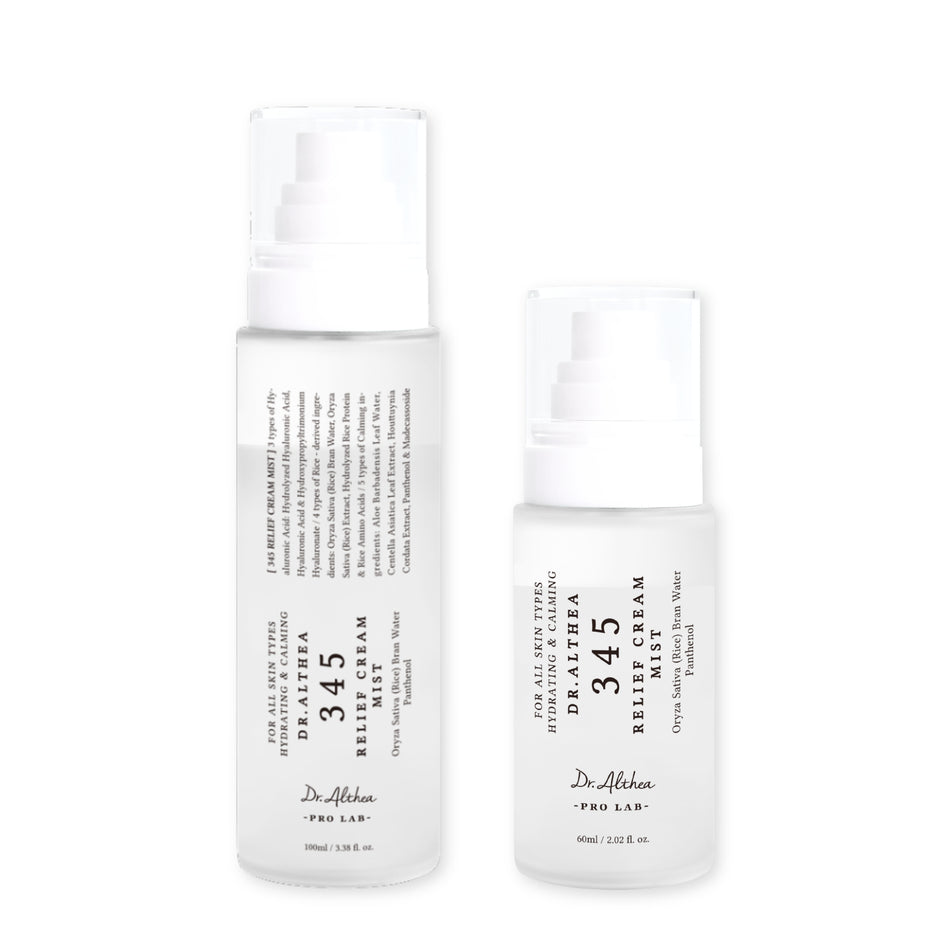 Dr.Althea 345 Relief Cream Mist | Instant Hydration Travel Essentials ...