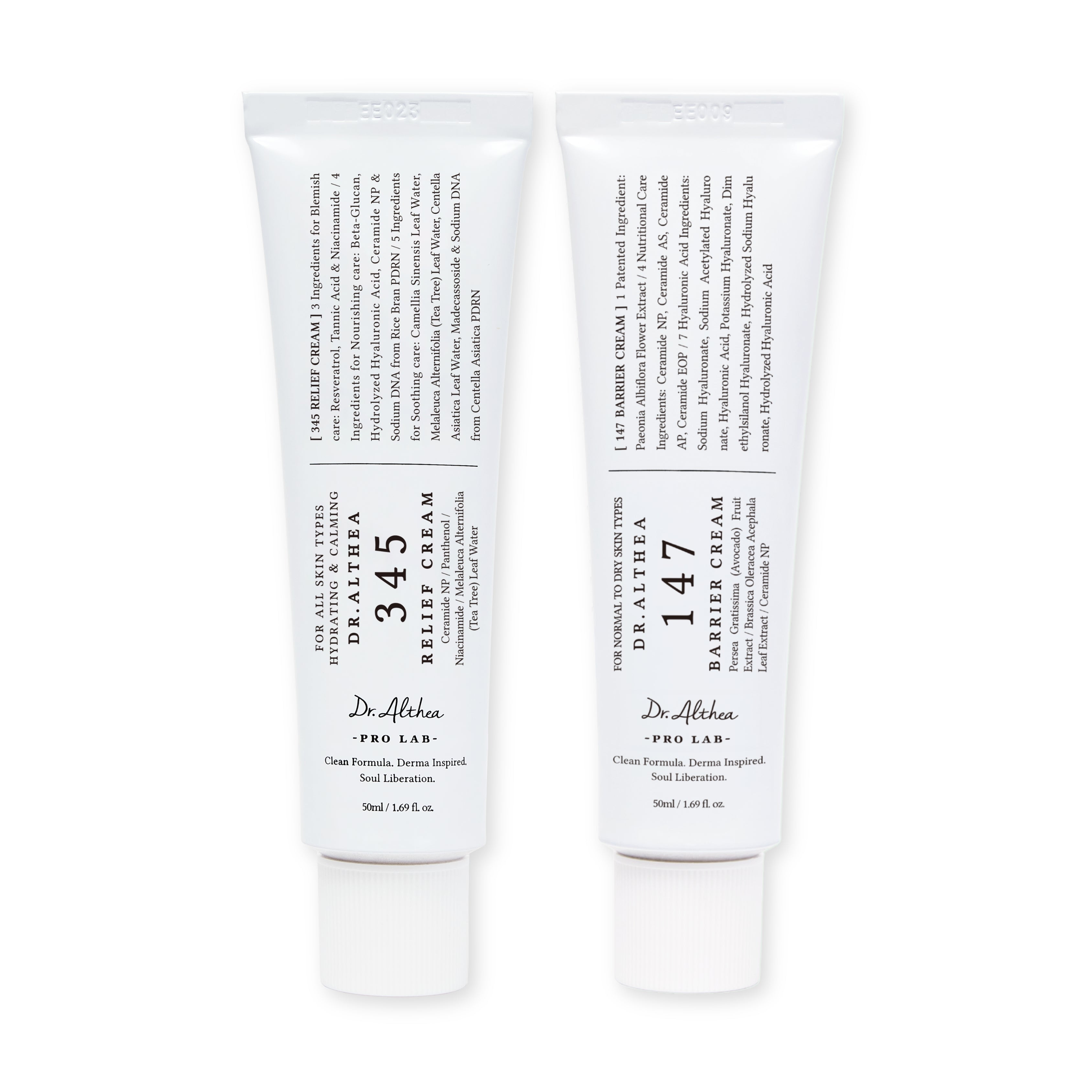 Dual Cream Set | 345 Relief Cream & 147 Barrier Cream