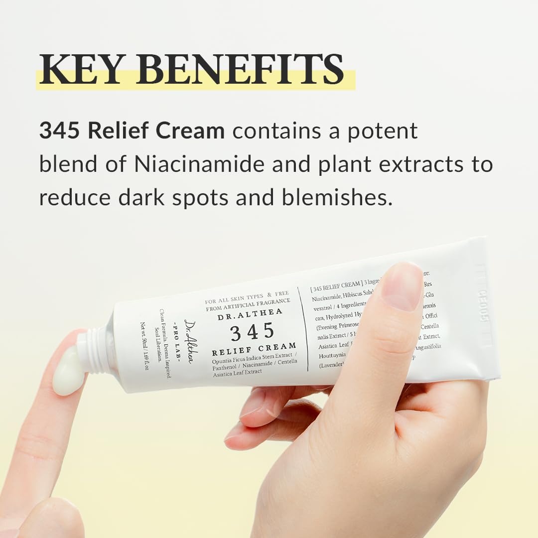 Post Acne Care Set (Boosting) | 345 Relief Cream & Vitamin C Boosting Serum