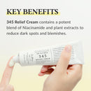 Post Acne Care Set (Boosting) | 345 Relief Cream & Vitamin C Boosting Serum