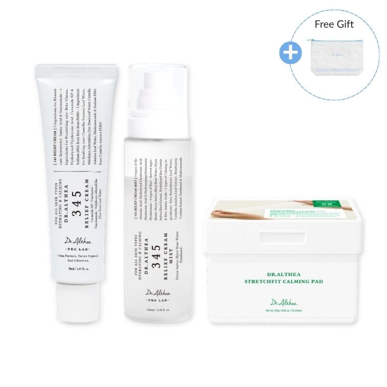 Dr.Althea Calming Relief Set | 345 Relief Cream & Mist Duo