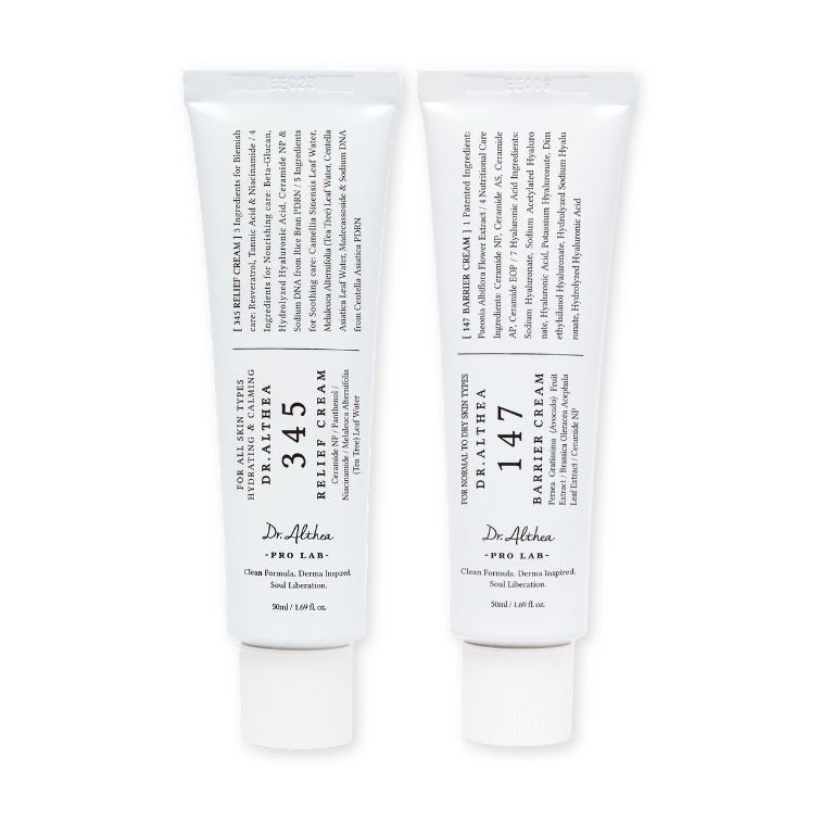 Dr.Althea Dual Cream Set | 345 Relief Cream & 147 Barrier Cream