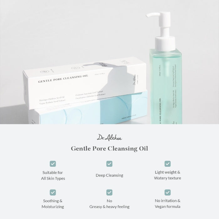 Gentle Pore Vegan Cleansing Oil – DR.ALTHEA