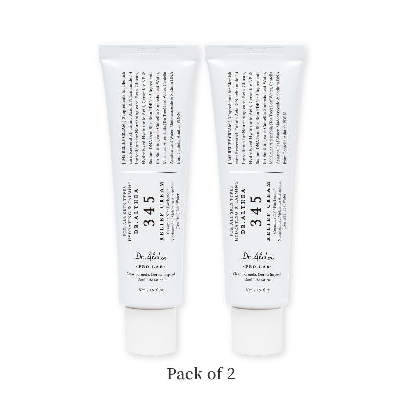 Dr.Althea 345 Relief Cream | Post Acne Face Moisturizer with