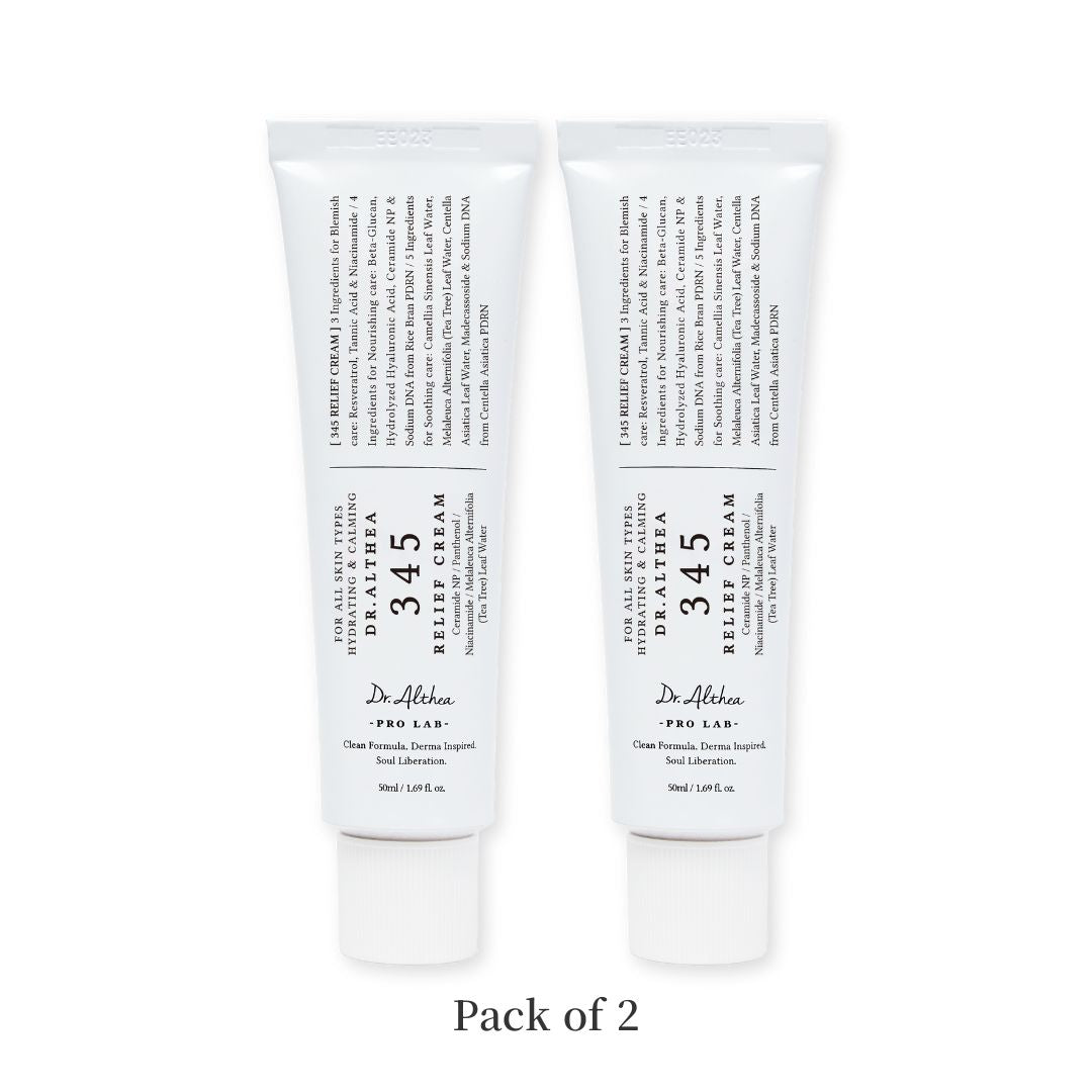 Dr.Althea 345 Relief Cream | Post Acne Face Moisturizer with
