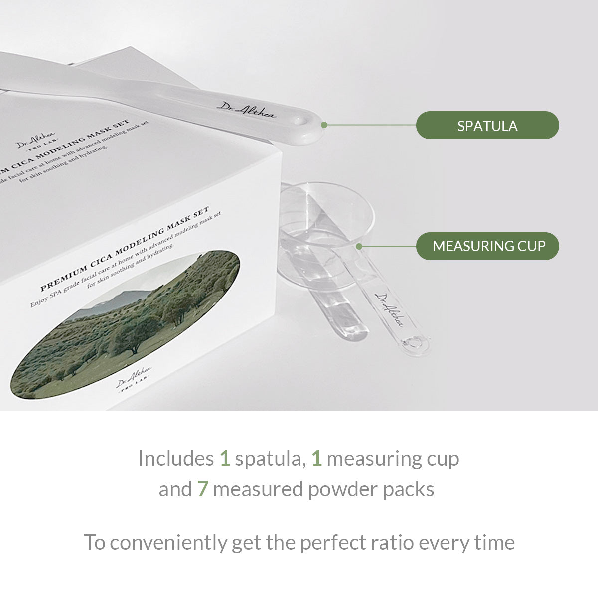 Premium Cica Modeling Mask Set (25g * 5 packs)