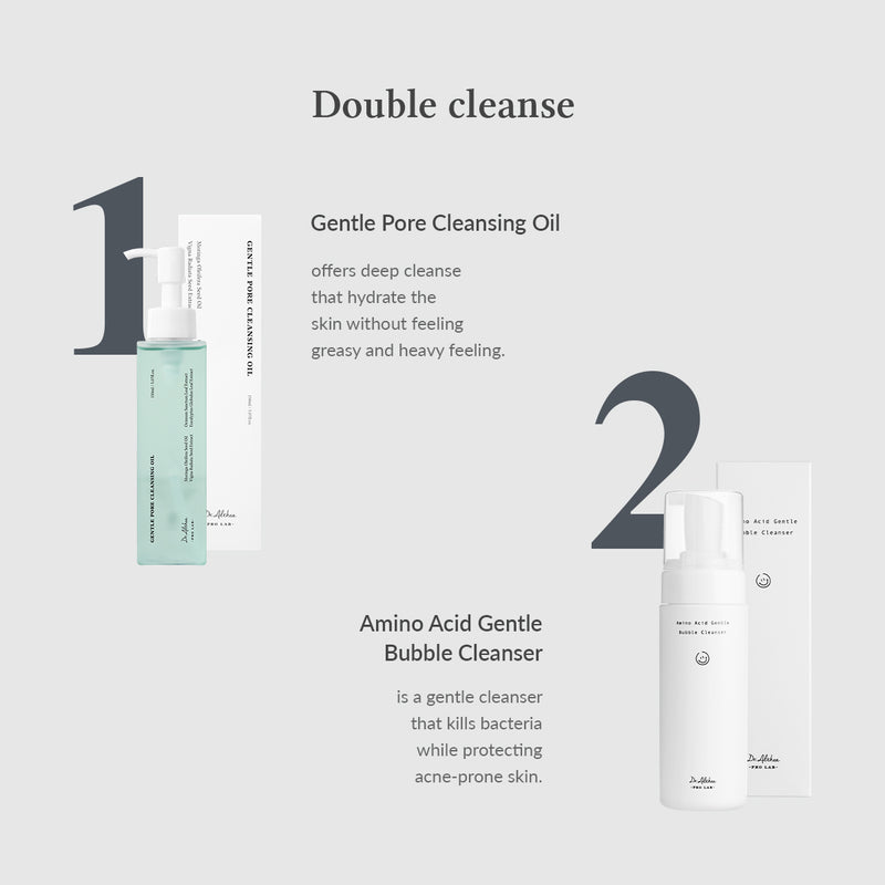 Double Cleansing Duo - Oil Cleanser & Face Wash Set